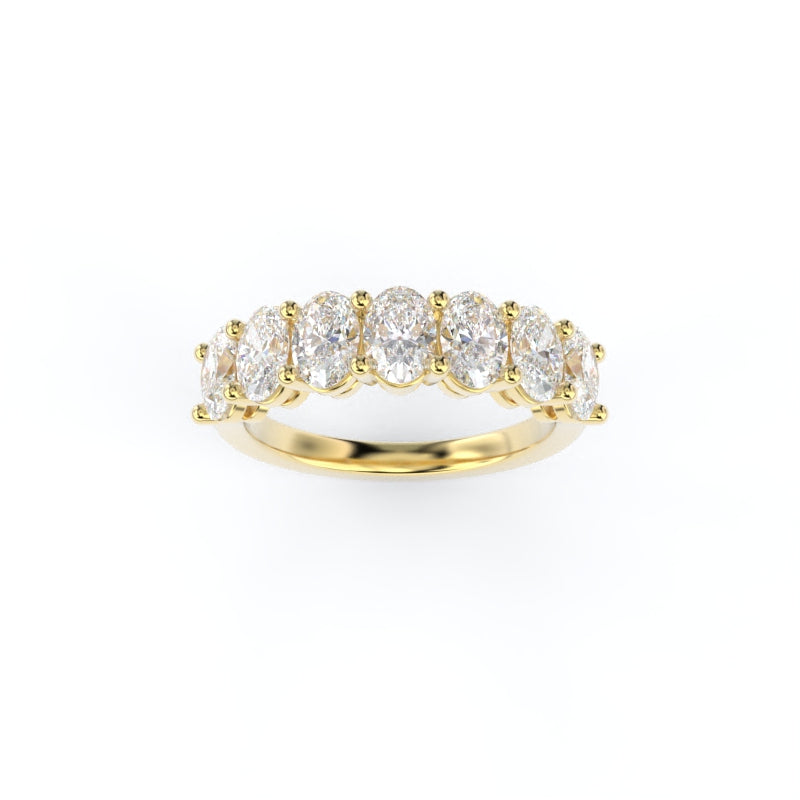 Maya Oval Band Lab Grown Diamond