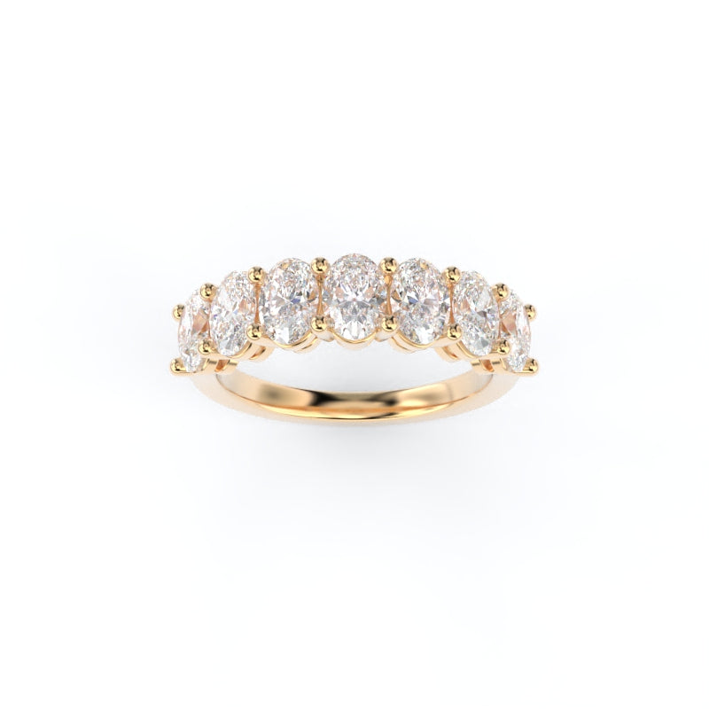 Maya Oval Band Lab Grown Diamond