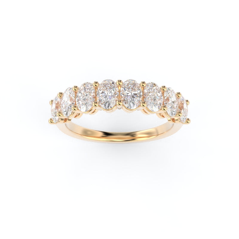 Maya Oval Band Lab Grown Diamond
