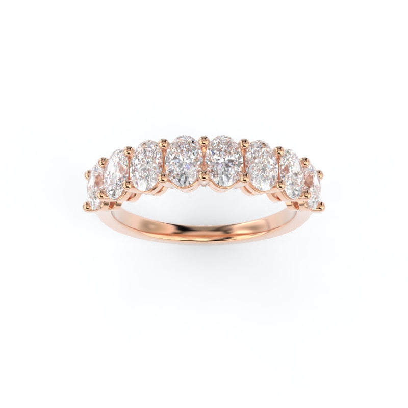 Maya Oval Band Lab Grown Diamond