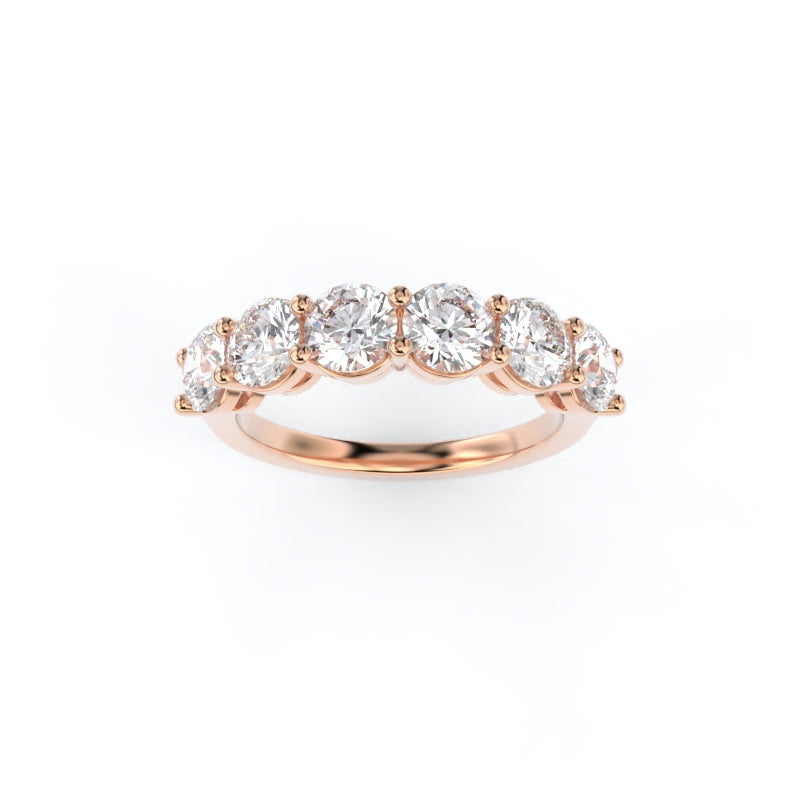 Maya Round Band Lab Grown Diamond