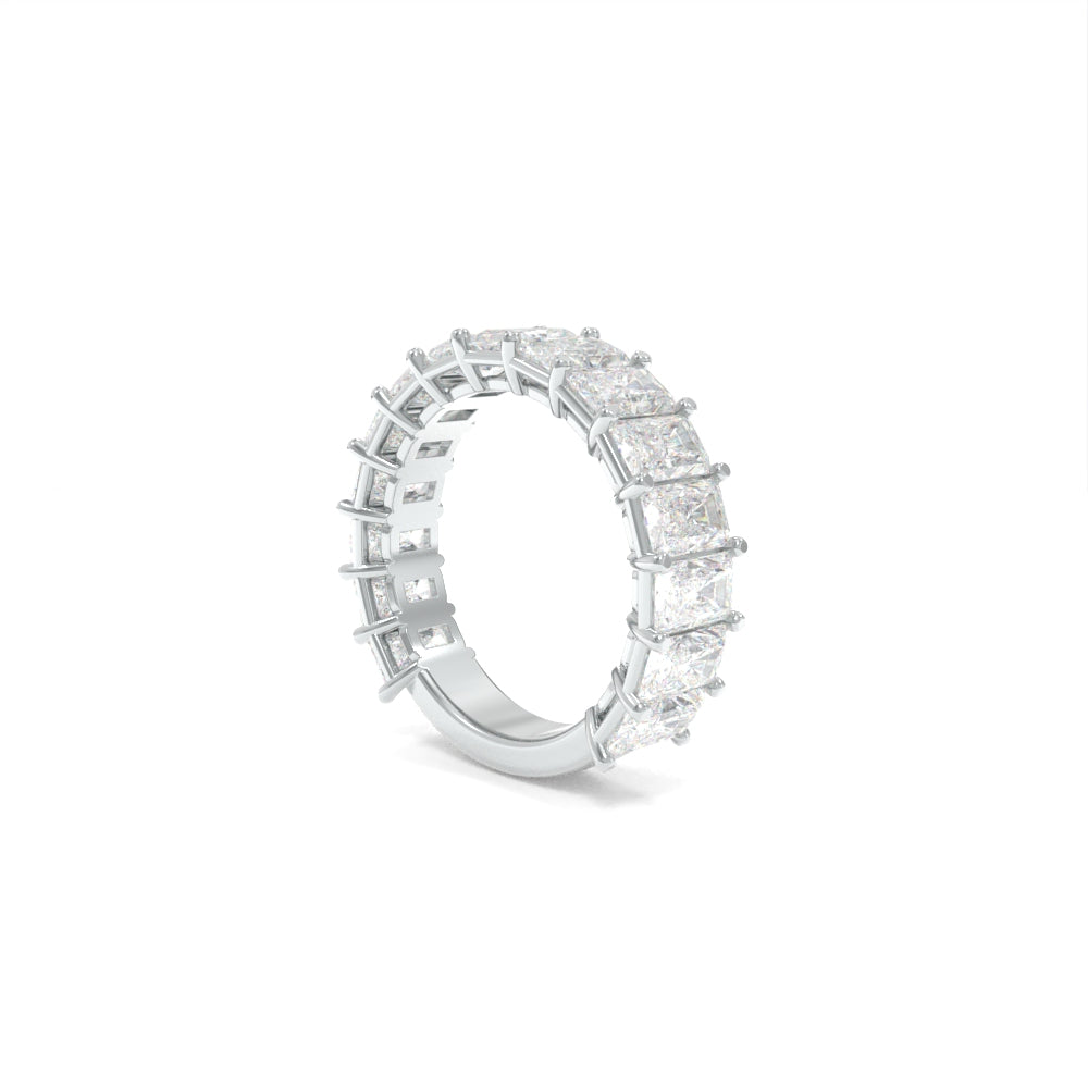 Maya Radiant Large Band Lab Grown Diamond - Platinum