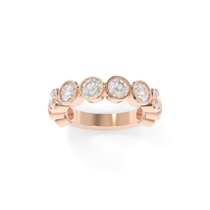 Maya Bezel Round Band