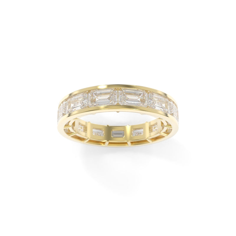 Maya Channel Emerald Band