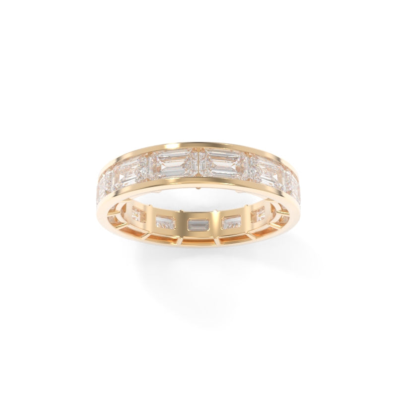 Maya Channel Emerald Band