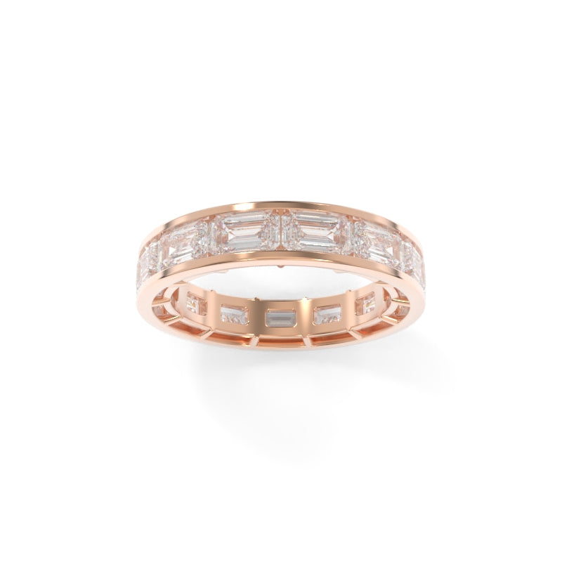 Maya Channel Emerald Band