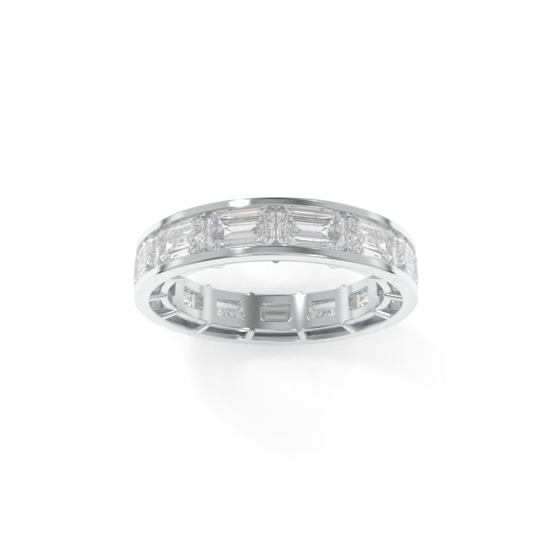 Maya Channel Emerald Band