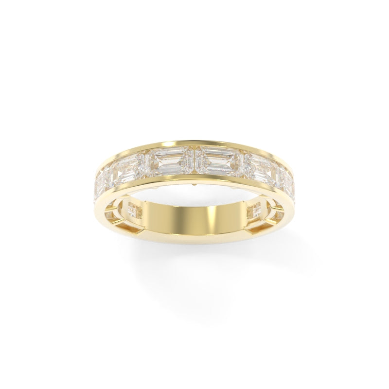 Maya Channel Emerald Band