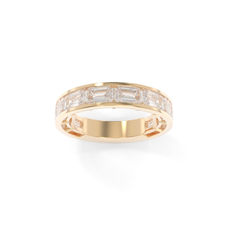 Maya Channel Emerald Band