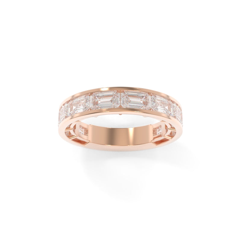 Maya Channel Emerald Band