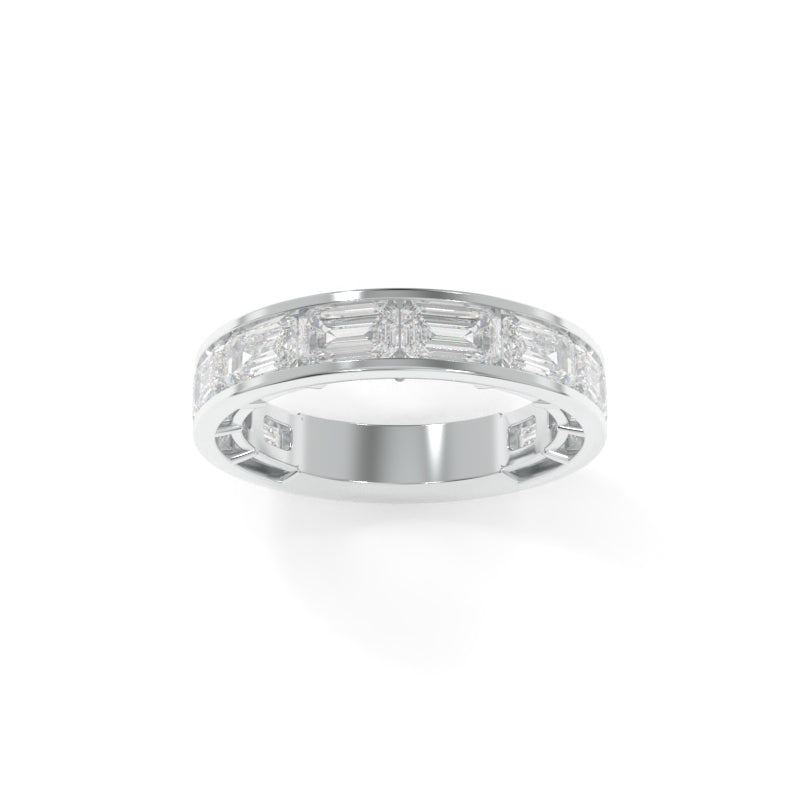 Maya Channel Emerald Band