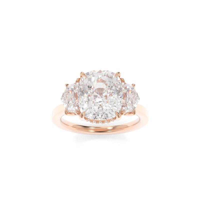 Michelle Solitaire (Cadillac Version) Elongated Cushion