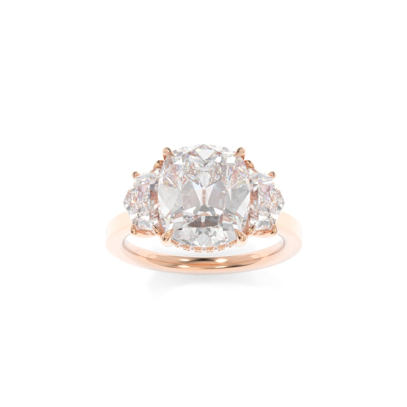 Michelle Solitaire (Cadillac Version) Old Mine Cushion