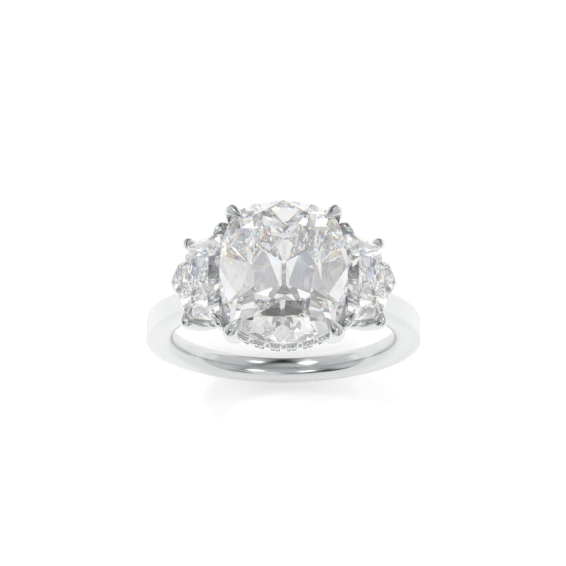 Michelle Solitaire (Cadillac Version) Old Mine Cushion