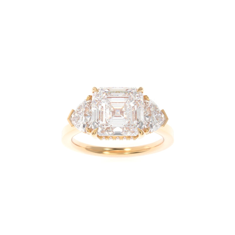 Michelle Solitaire (Heart Version) Asscher