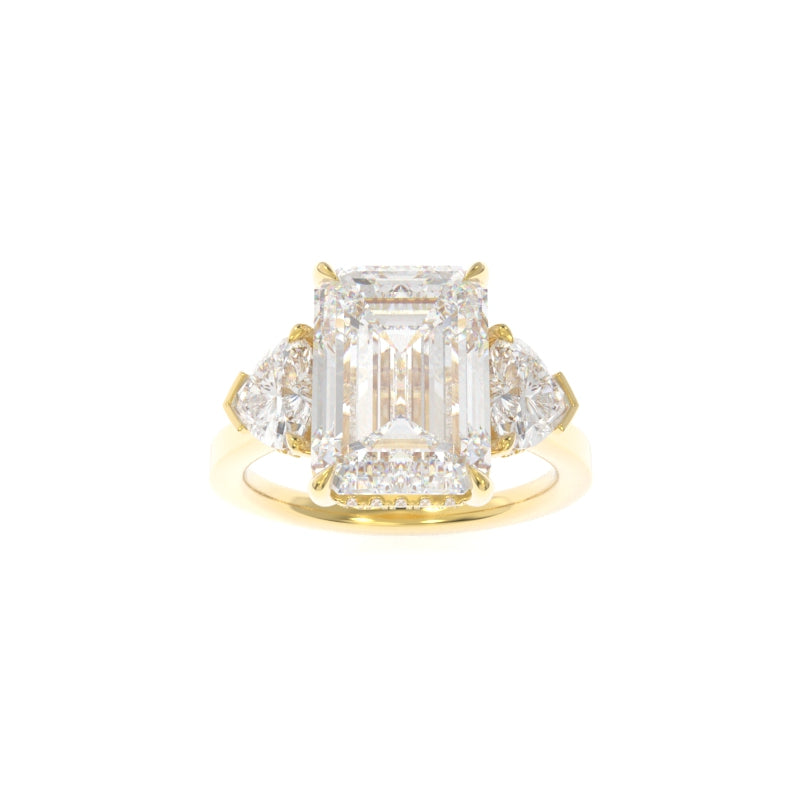 Michelle Solitaire (Heart Version) Emerald