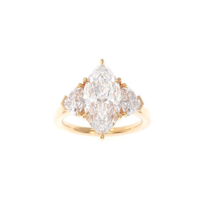 Michelle Solitaire (Heart Version) Marquise