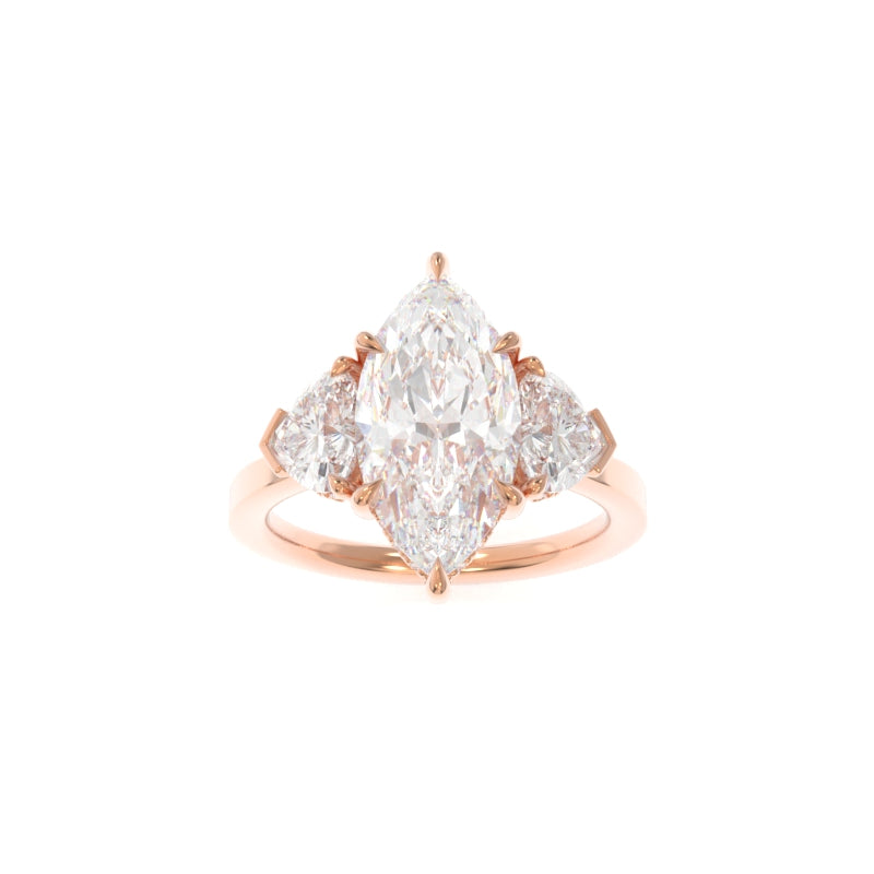 Michelle Solitaire (Heart Version) Marquise