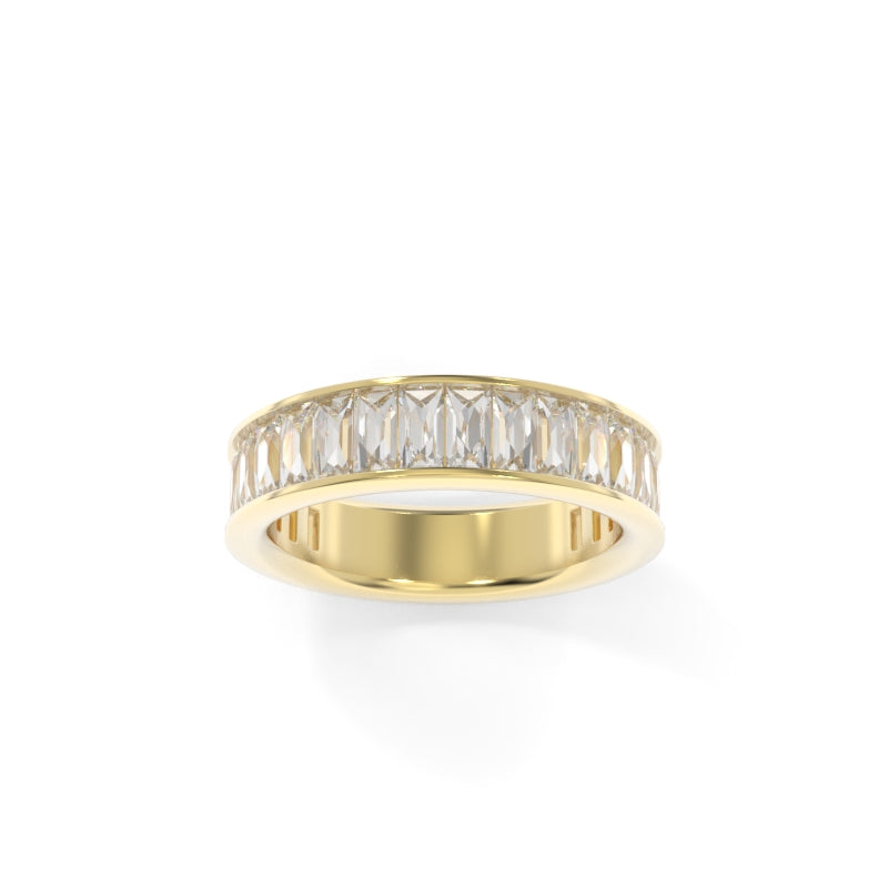 Parker Band Vertical - 18K Yellow Gold