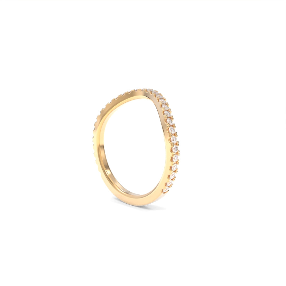 Samantha Band - 18K Champagne Gold