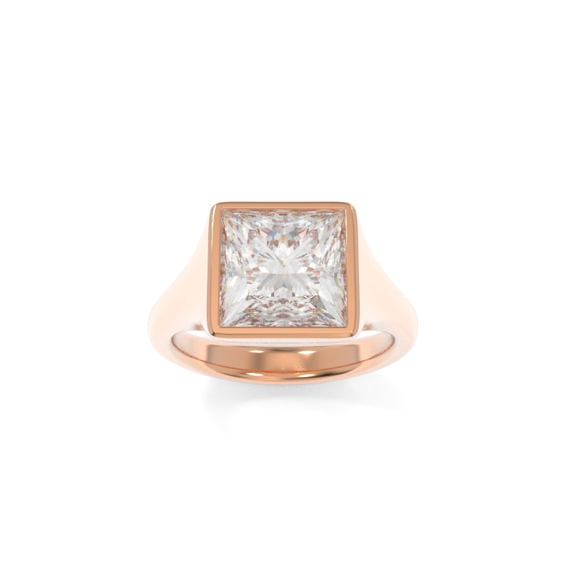 Sculpted Signet Ring Princess