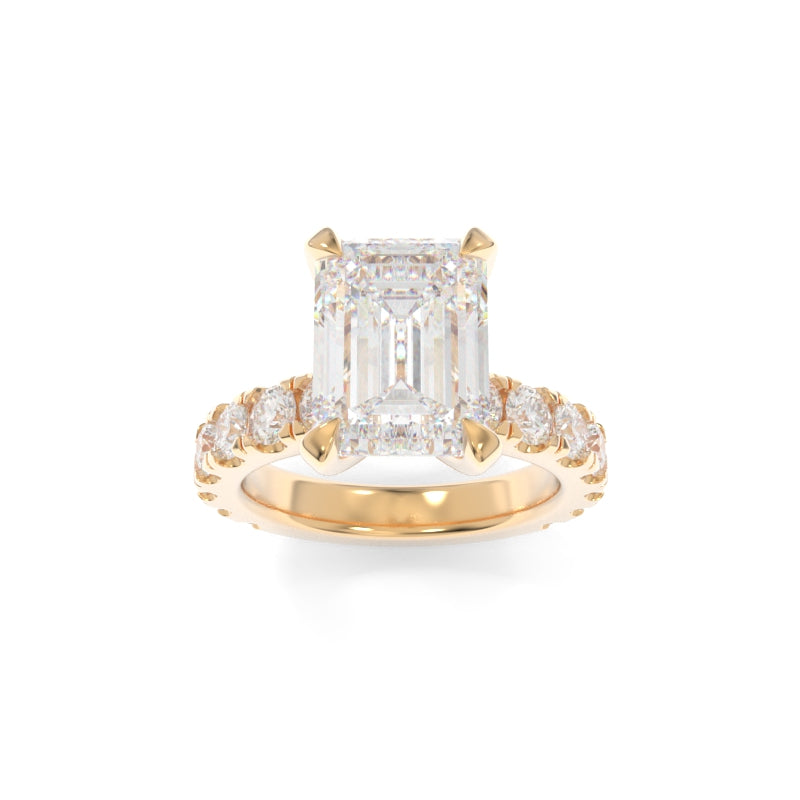 Ring Stories: Emerald Cut Engagement Ring | Adiamor