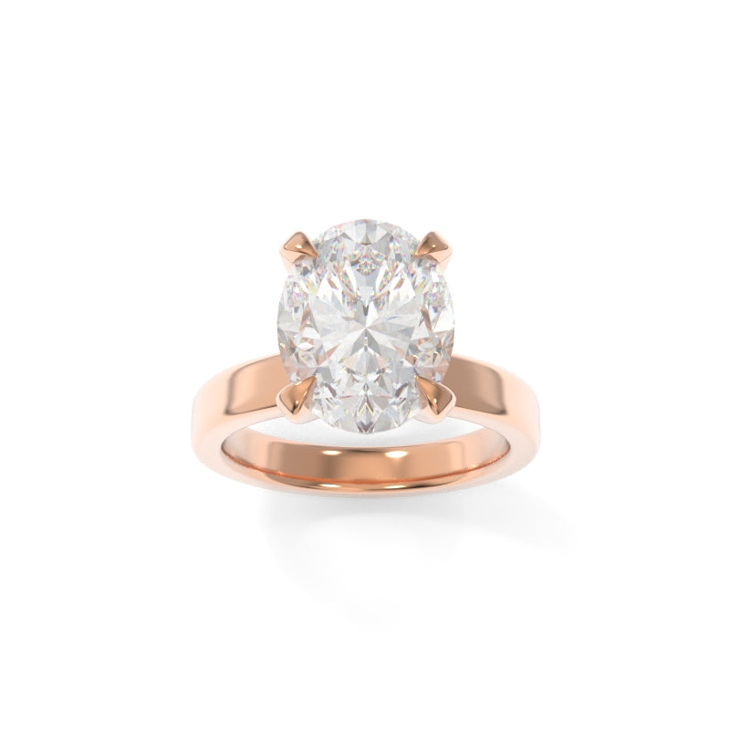Simone Solitaire Oval