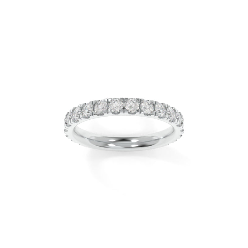 Sinclair Band - 18K White Gold
