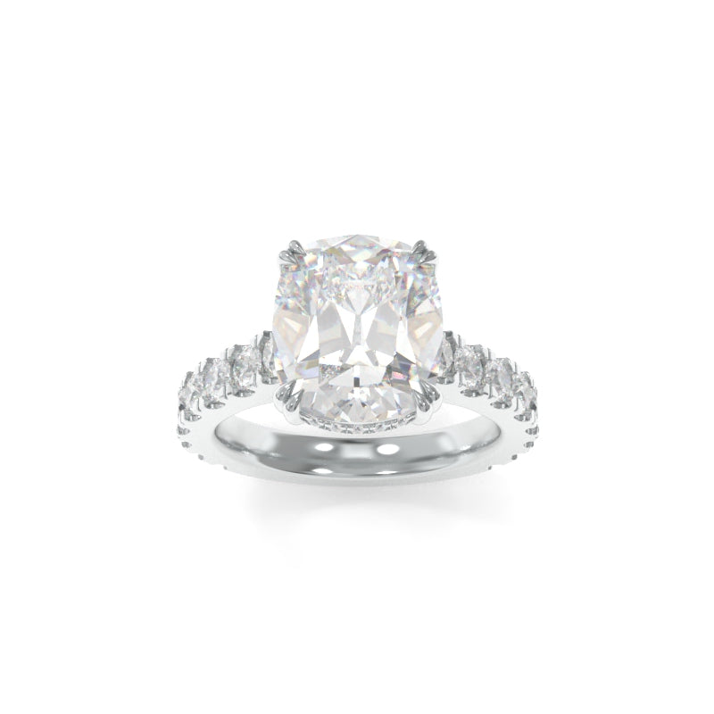 Sloan Ring Old Mine Cushion