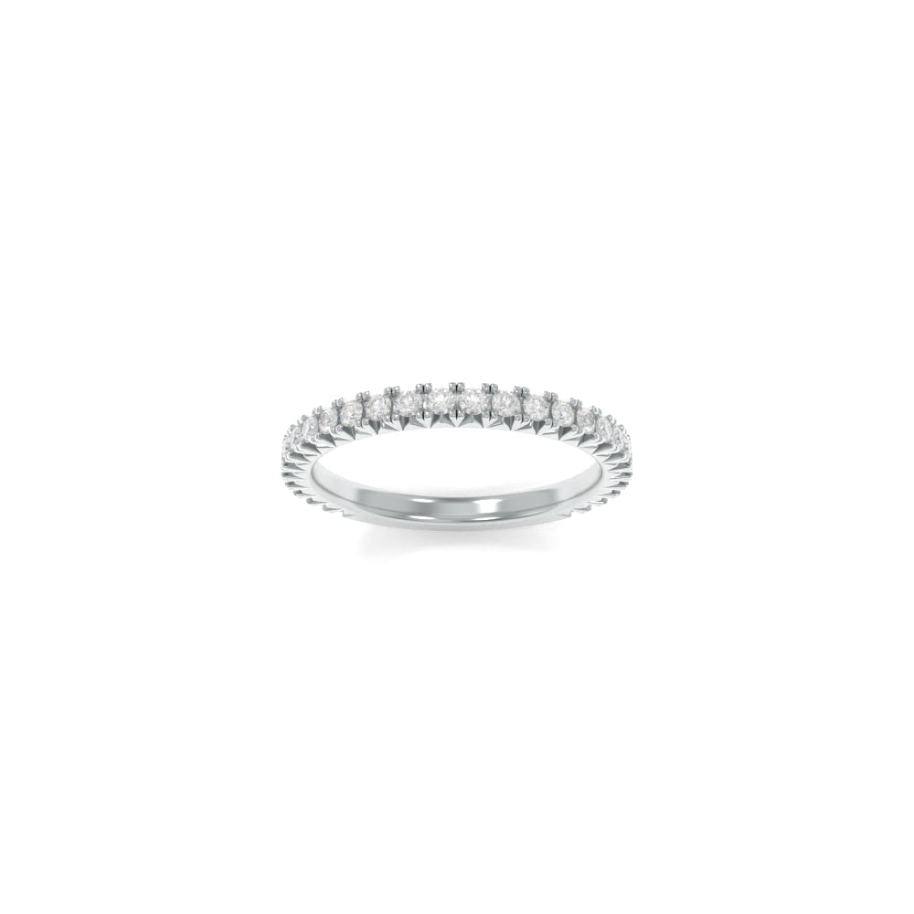 Stephanie Band - 18K White Gold