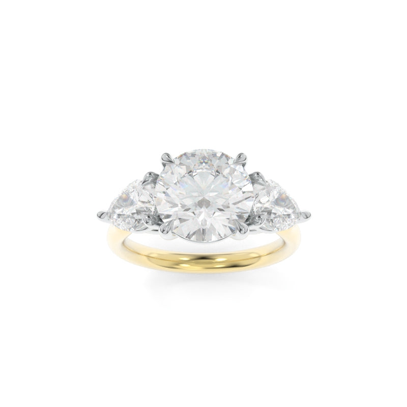 Charlotte Solitare- 2.61ct G VS1 Round Brilliant Lab Grown Diamond
