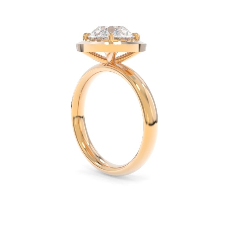 Betty Diamond Ring - 2.30ct E VS1 Old European Lab Grown Diamond