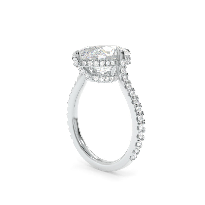 Emalyn Ring -  4.04ct D VVS2 Oval Lab Grown Diamond