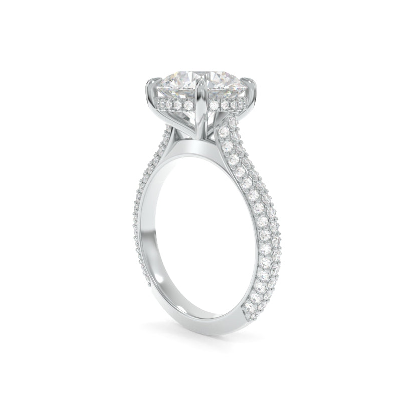 Vanessa Ring - 2.91ct E VS1 Round Brilliant Lab Grown Diamond