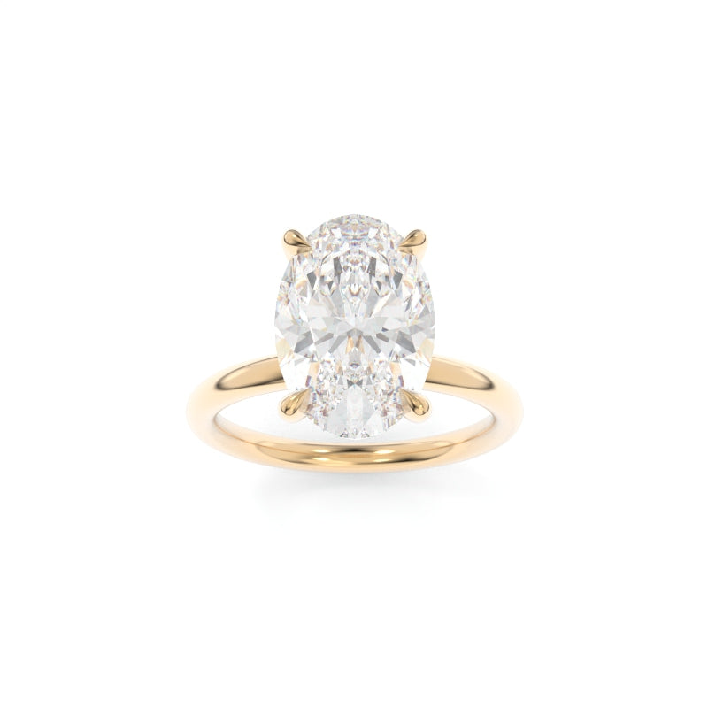 Tara Solitaire - 3.21ct F VS1 Oval Lab Grown Diamond