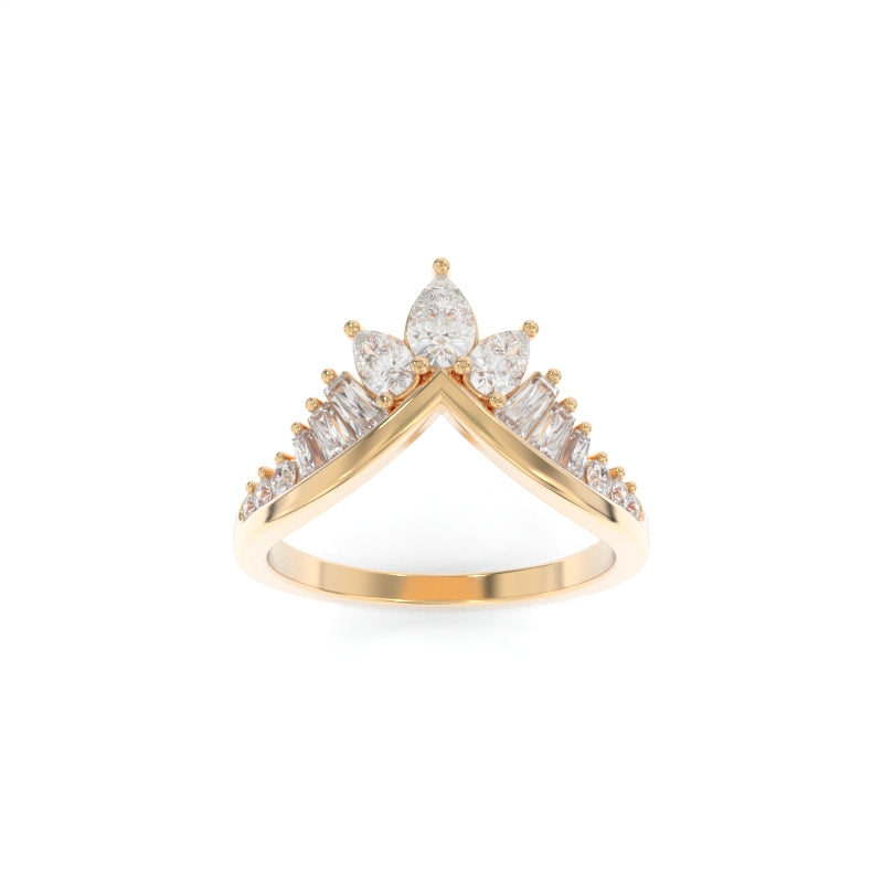 Xena Band - 18K Champagne Gold