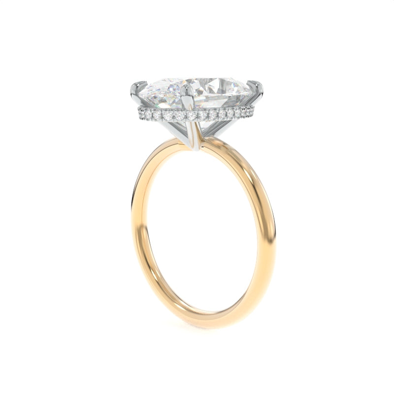 Dianne Solitaire - 4.85ct F VS1 Oval Lab Grown Diamond
