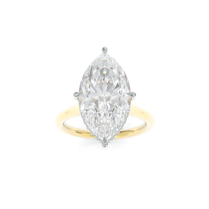 Elle Solitaire - 4.59ct F VS1 Marquise Lab Grown Diamond