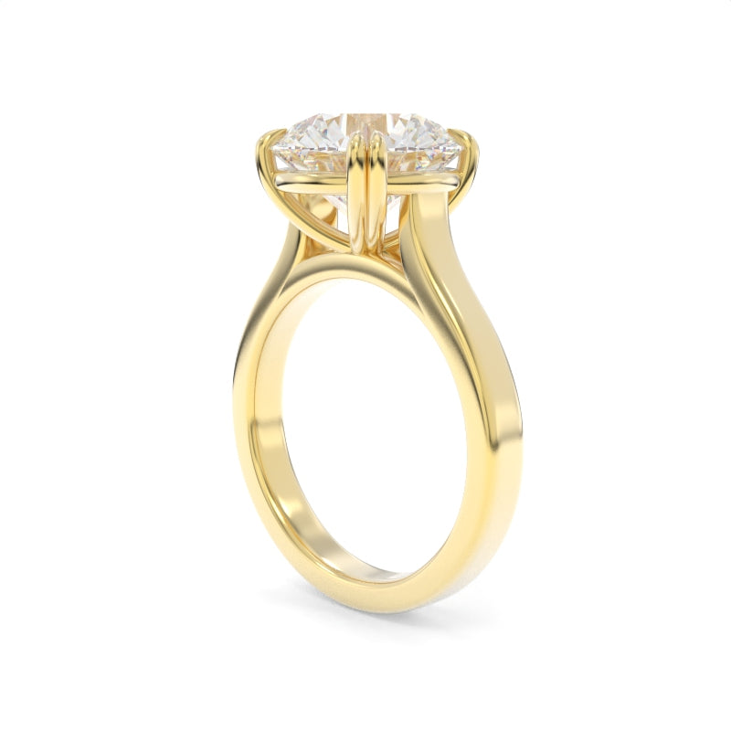 Sloan Solitaire - 4.53ct E VS1 Round Brilliant Lab Grown Diamond