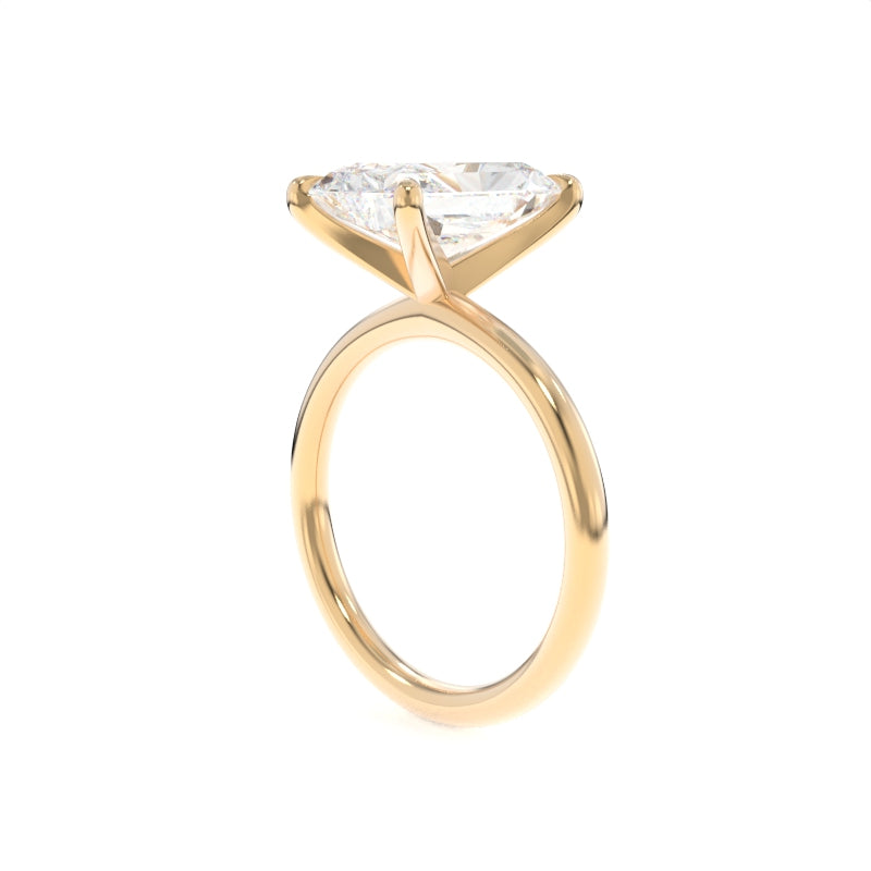 Tara Solitaire - 3.11ct E VS1 Radiant Lab Grown Diamond