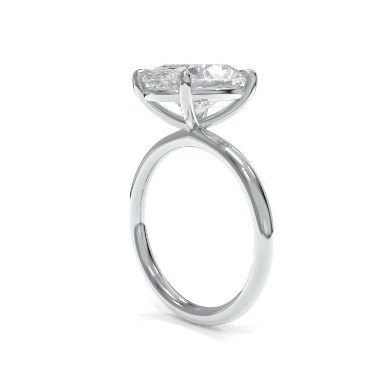 Taylor Solitaire Modified- 3.72ct E VS1 Oval Lab Grown Diamond