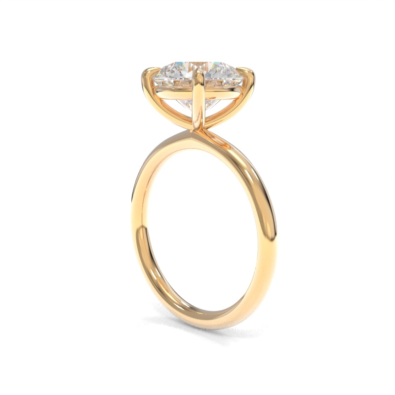 Taylor Solitaire Modified - 3.08ct E VS1 Round Brilliant Lab Grown Diamond