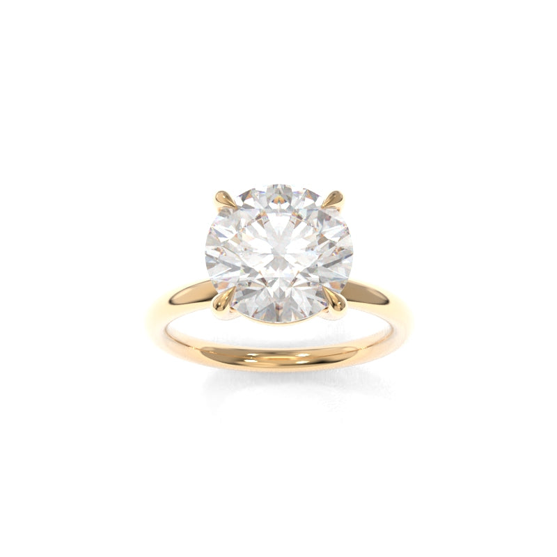 Taylor Solitaire Modified - 3.08ct E VS1 Round Brilliant Lab Grown Diamond