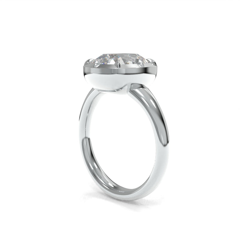 JL’s Colette V2 - 3.25ct. I VVS2 Antique Cushion Lab Grown Diamond