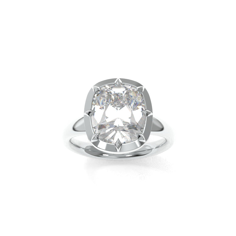 JL’s Colette V2 - 3.25ct. I VVS2 Antique Cushion Lab Grown Diamond