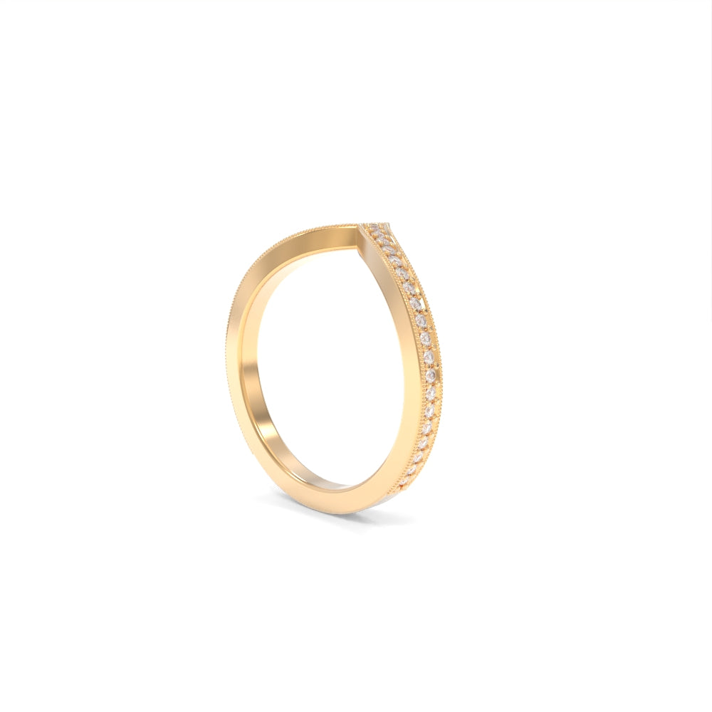Susan Band - 18K Champagne Gold