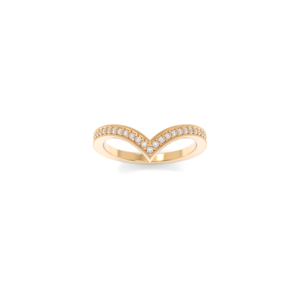Susan Band - 18K Champagne Gold