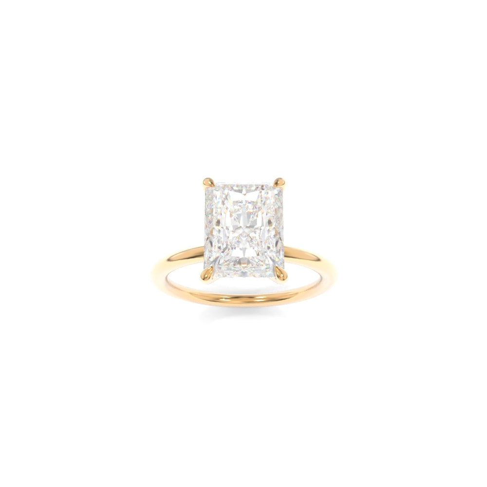 Tara Solitaire - 8.5mm Radiant TTG Moissanite
