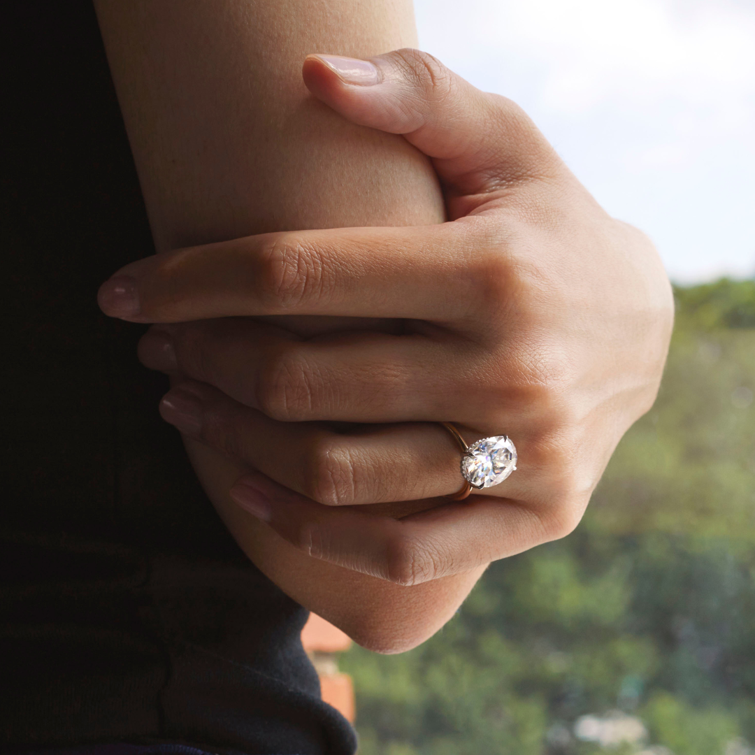 Taylor Solitaire Old Mine Cushion