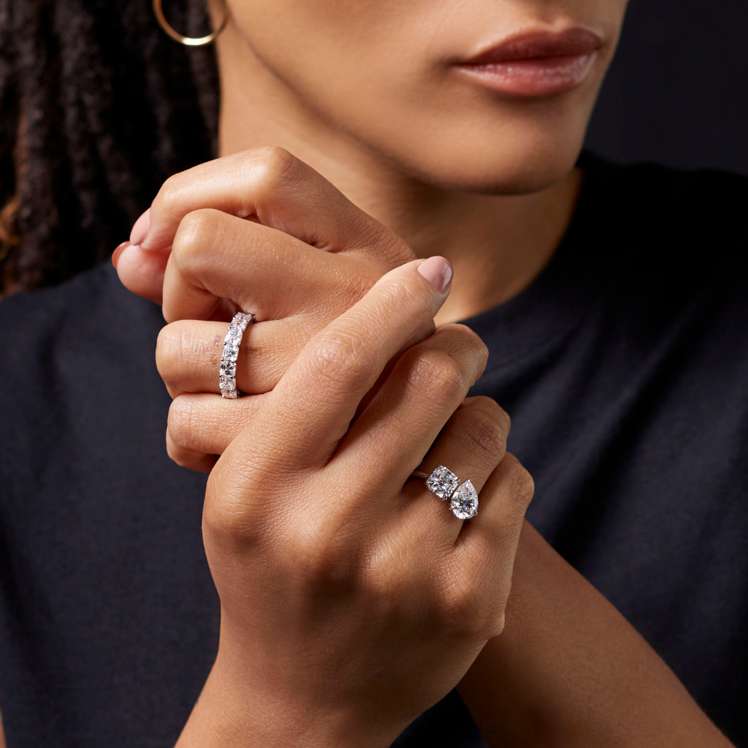 Maya Asscher Band Lab Grown Diamond